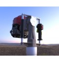 Christie Engineering CHPD-107 - 1780 BPM 1.5KW 4-Stroke Petrol Post Driver Post/Picket Drivers